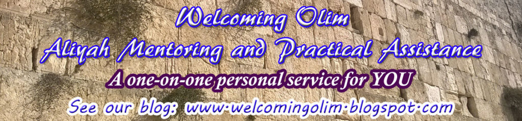 Aliyah Mentoring and Assistance Banner